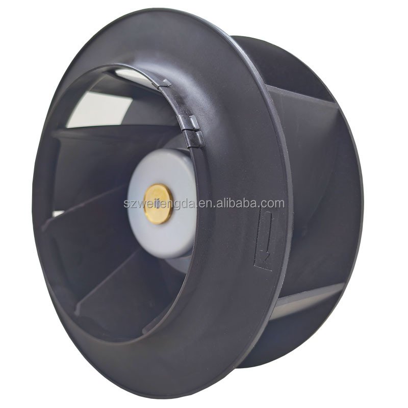SFEENGDA High Quality Backward Curve 22599 225mm 3500RPM 24V DC 48V Centrifugal Blower Fan HVAC Systems Low Noise Compact Fan